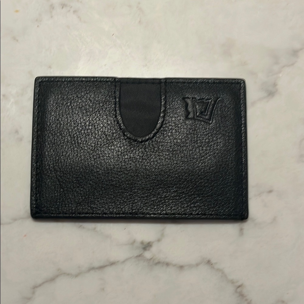 Kings loot Black Leather Card Holder